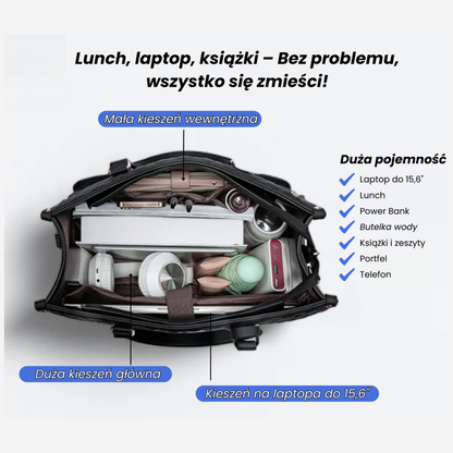 Belvona Luxe™ – Skórzana Torba Premium